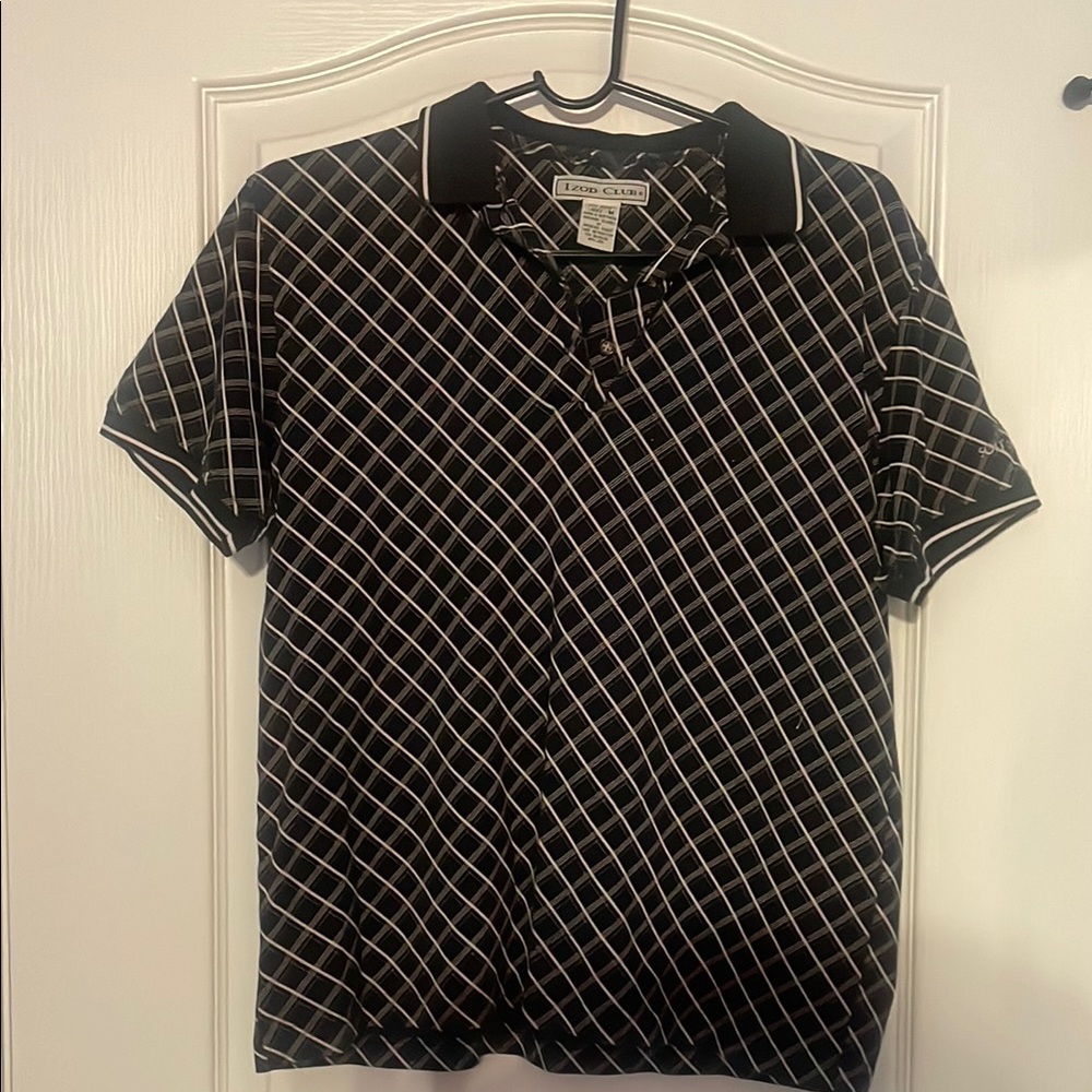 IZod Club Patterned Ladies Polo Shirt
